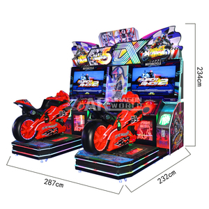 Nuevo producto, máquina de <span class=keywords><strong>juegos</strong></span> que funciona con monedas, motor de batalla, simulador de arcade, máquina de juego de motocicleta de carreras para 2 jugadores - Product Image 1