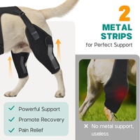 Attelle de Genou pour Chien – Soutien ACL CCL en Néoprène Réglable pour la Récupération des Ligaments Déchirés et le Soutien Post-Opératoire de la Hanche et du Genou