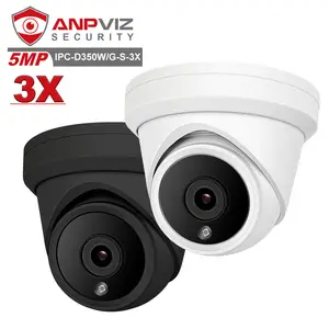 Anpviz 5MP Máy Ảnh CCTV Cơ Giới 3X An Ninh Zoom Máy Ảnh Trắng Ngoài Trời IP66 H.265 Phát Hiện Chuyển Động Hỗ Trợ Ứng Dụng Truy Cập Từ Xa