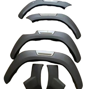 SIRU ดัดแปลงโค้งล้อสีดําโดยไม่ต้องเจาะเปลวไฟบังโคลน Hilux สําหรับ Hilux ROCCO <span class=keywords><strong>2020</strong></span> - Product Image 1