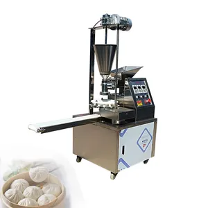 고효율 Siopao Baozi 롤빵 메이커 기계 자동 수프 만두 기계 곡물 제품 모모 찐 롤빵 만들기 기계