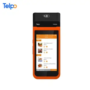 QR कोड भुगतान Telpo इलेक्ट्रॉनिक टोल संग्रह मोबाइल हाथ में एंड्रॉयड एकीकृत पीओएस टर्मिनल