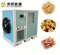 Industriële commerciële, goed verkopende, nieuwe functionele mango/aardbei/banaan/walnoot/fruit/noten warmtepomp droogmachine
