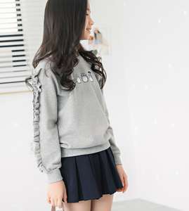 เสื้อสเวตเชิ้ตเด็กพิมพ์ลายดอกไม้โพลีเอสเตอร์รุ่นล่าสุดขายส่ง - Product Image 5