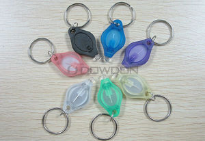 Mini lampe <span class=keywords><strong>torche</strong></span> <span class=keywords><strong>à</strong></span> LED pour porte-clés, alimentée par piles, lumière de poche pour porte-clés - Product Image 5