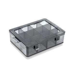 Boîte de rangement d'outils en plastique étanche, ensemble de plateaux, 13+ tiroirs, étui utilitaire portable, solide et durable, garantie de 3 ans, export en vrac - Product Image 1