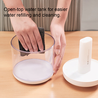 Humidificateur évaporatif portable grande capacité alimenté par USB, aromathérapie, 1 an de garantie, pour hôtel, bureau, maison, voiture, camping-car, avec veilleuse