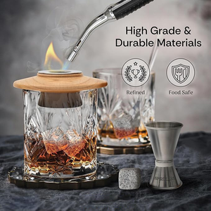 Kit Premium <span class=keywords><strong>para</strong></span> Ahumar Cócteles <span class=keywords><strong>de</strong></span> Whisky, Herramientas Completas <span class=keywords><strong>para</strong></span> Bartender, Caja <span class=keywords><strong>de</strong></span> Regalo <span class=keywords><strong>de</strong></span> Lujo <span class=keywords><strong>para</strong></span> Bar en Casa y Cocina - Product Image 2