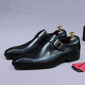 Chaussures habillées décontractées pour hommes, en cuir véritable, style Oxford Goodyear, à lacets, bout fermé, antidérapantes, de haute qualité et les plus vendues - Product Image 6