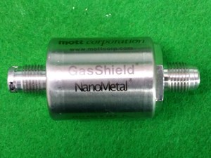 <strong>PLC</strong> Mott <strong>POU</strong>-3-SV1 GasShield Point-Of-Use Gas Filter , Warranty Product - Product Image 1