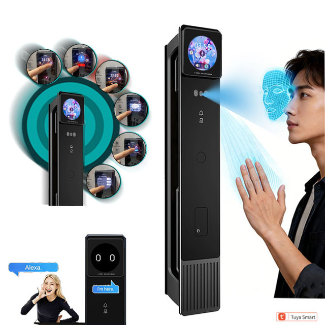 Competitive Price Door Lock Smart Fingerprint Digital Safe Biometric Full-Automatic Intelligent Facial Lock