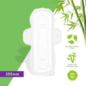 <span class=keywords><strong>Serviette</strong></span> hygiénique personnalisée serviettes hygiéniques en fibre de bambou biologique confortable ultra mince utilisation de nuit hautement absorbant <span class=keywords><strong>serviette</strong></span> hygiénique pour dames - Product Image 2