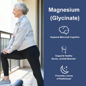 Oem Odm Privatel אספקת מזון כיתה מגנזיום <span class=keywords><strong>Glycinate</strong></span> כמוסת אבקת לתמיכה עצם משותף ולב בריאות - Product Image 5