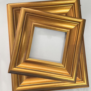 Bán buôn tùy biến 6x6 5x7 kích thước lớn khung gỗ đúc sang trọng Vàng ảnh khung ảnh cho trang trí nội thất - Product Image 2