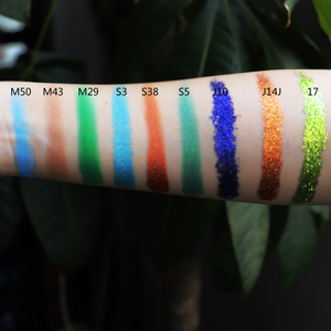 Venta al por mayor 600 colores paleta de <span class=keywords><strong>sombras</strong></span> de ojos de alta pigmentación cosméticos Etiqueta Privada brillo mate maquillaje sombra de ojos - Product Image 6