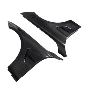 Parafanghi Laterali per Auto per F30 F35 2013 2014 2015 2016 2017 2018 Upgrade Stile M3 in Fibra di Carbonio Paraspruzzi Accessori Esterni per Auto - Product Image 2