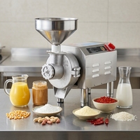 Machine de broyage de pâte de cacahuète, pâte de chili, jus de maïs, tahini, capacité 60 kg/h, broyeur de fromage, moulin colloïdal, fourniture d'usine