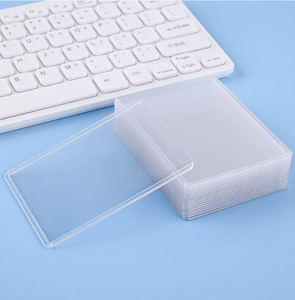 Protezioni Top Loader in PVC 3x4 Ultra Trasparenti per Carte Sportive, 35pt - Product Image 3