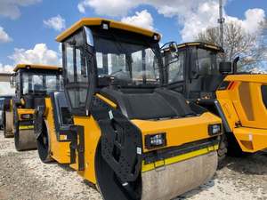 Rodillo Compactador Hidráulico de 10 Toneladas, Rodillo Vibratorio de Doble Tambor con Motor 6210e y Componentes Principales de Bomba y Motor - Product Image 2