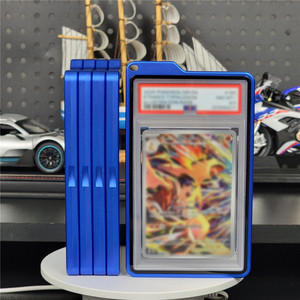 Funda Magnética de Aleación de Aluminio con Cubierta de Vidrio Antirrayas para Tarjetas Graduadas, con Orificio para Cordón, para <span class=keywords><strong>PSA</strong></span> 35PT - Product Image 6