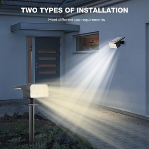 OEM/ODM Hot Selling Waterproof 1watt Outdoor <strong>Ground</strong> Mounted Outdoor Garden LED <strong>Solar</strong> Spike <strong>Lights</strong> with <strong>Solar</strong> Panel - Product Image 2