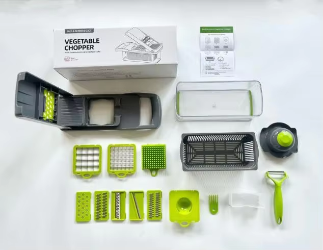 สีเทา 3 ใบมีด 16 in 1