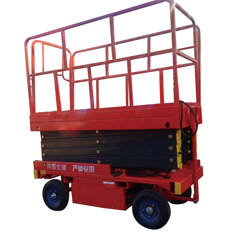 Compact Self Propelled Scissor Lifter Machine