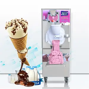 이탈리아 바닥 저온 살균기 결합 젤라토 아이스크림 기계 이탈리아 아이스 머신 하드 아이스크림 기계
