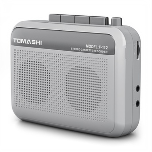 Reproductor de Casetes Portátil Estéreo Clásico, Venta al por Mayor, Dos Altavoces, Grabador de Casetes Retro, Reproductor Walkman - Product Image 3