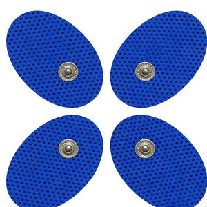 Électrodes auto-adhésives de remplacement réutilisables en tissu non tissé pour appareil <span class=keywords><strong>TENS</strong></span>/EMS, vente en gros - Product Image 5