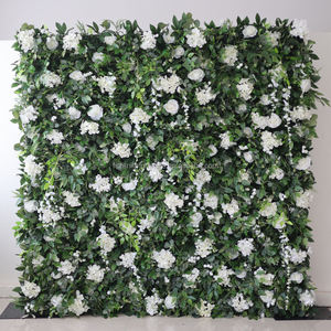Nuevo diseño hojas artificiales plantas <span class=keywords><strong>de</strong></span> hierba Flor <span class=keywords><strong>de</strong></span> seda artificial pared 3D telón <span class=keywords><strong>de</strong></span> fondo para decoraciones <span class=keywords><strong>de</strong></span> eventos <span class=keywords><strong>de</strong></span> boda - Product Image 4