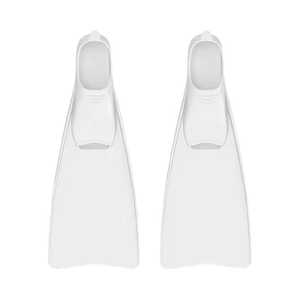 Palmes de plongée en apnée pleine longueur colorées en fibre de carbone et silicone écologiques antidérapantes et durables pour la plongée en apnée, la plongée sous-marine et la plongée en apnée - Product Image 6