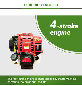 Coupeur et sangles ventilés à cadre en acier solide débroussailleuse à tube flexible GX35 coupe-herbe à essence 4 temps - Product Image 5