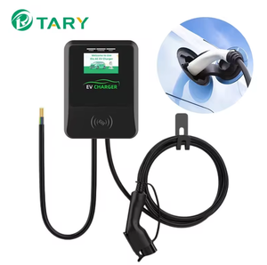 Tary 32a 11kw 22kw type 2 niveau 2 véhicule électrique <span class=keywords><strong>maison</strong></span> Ev chargeur mural voiture Station de charge Charge - Product Image 1
