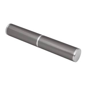 Caja Portaplumas de Aluminio Gris Oscuro de 15 cm para Escritorio de Oficina - Product Image 1
