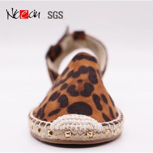 Nikecin — <span class=keywords><strong>Espadrilles</strong></span> léopard et cuir pour femmes, <span class=keywords><strong>Espadrilles</strong></span> à semelles compensées, sandales à motifs, léopard - Product Image 5