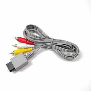 Para Nintendo <span class=keywords><strong>Wii</strong></span> U Conector <span class=keywords><strong>Cable</strong></span> AV <span class=keywords><strong>Cable</strong></span> 3 RCA Audio Video <span class=keywords><strong>Cable</strong></span> <span class=keywords><strong>compuesto</strong></span> - Product Image 6