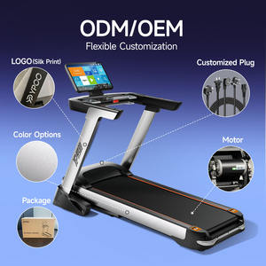 Tapis roulant motorisé électrique YPOO 1-18 km/h avec écran LED, pliable, entraînement <span class=keywords><strong>cardio</strong></span> avec bande <span class=keywords><strong>de</strong></span> course <span class=keywords><strong>de</strong></span> 1350*520 mm - Product Image 5