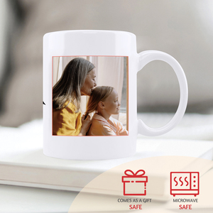 Wholesale Custom Ceramic Coffee Mug Full Color Print Christmas Mug 11oz Safety for family friend gifts - Product Image 1