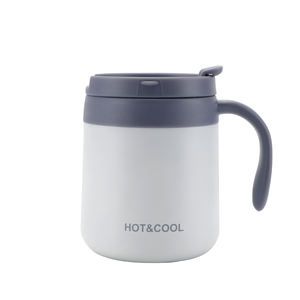 OKADI-vaso aislado de café de acero inoxidable, vaso con mango personalizado, 350ml/500ml - Product Image 3