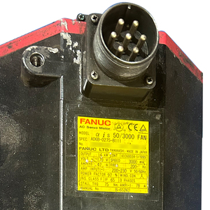 A06B-0275-B111 Ais 50/3000พัดลม Fanuc AC Servo Motor CNC PLC - Product Image 4
