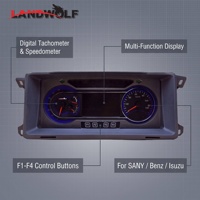Suku Cadang Mesin Konstruksi 60346002 Monitor Dashboard Kabin Aftermarket untuk Truk Derek Benz, SANY, dan Isuzu