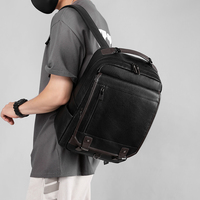 Mode sac à dos pour ordinateur portable étanche PU sac à dos de luxe étudiant voyage en plein air sac à dos