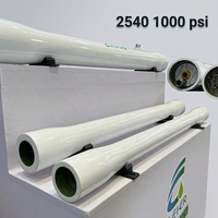 Boîtier de membrane 2540, boîtier de membrane 4021, boîtier de membrane d'osmose inverse de 8 pouces vendu aux assemblateurs de systèmes de traitement de l'eau