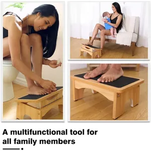 Подножка под стол, 3-уровневый наклон, нескользящая поверхность, эргономичный табурет | combohome - Product Image 5