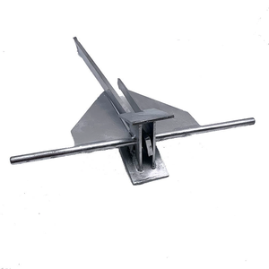 L'immersion chaude Offre Spéciale d'acier au carbone d'accessoires de yacht de bateau a galvanisé l'ancre 2.5KGS Danforth - Product Image 4