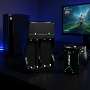 Paquete de baterías recargables Smatree para controladores inalámbricos, 2 pilas AA, cargador dual para controles Xbox Series X, S, One y Elite - Product Image 2