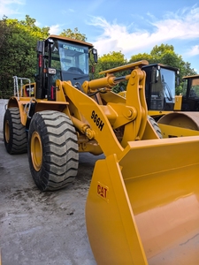 Chargeur sur pneus Caterpillar 966H d'occasion Chargeur frontal d'origine japonais 950H & 980G Cat à vendre - Product Image 3