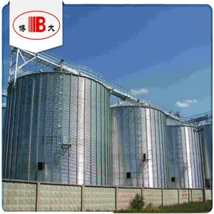 Silos de almacenamiento de acero corrugado comercial para la venta/silos ensamblables