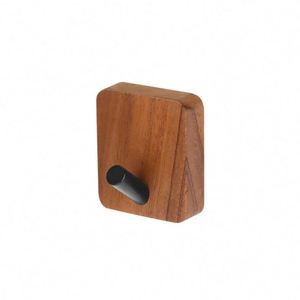 Wholesale Wekids Eco-Friendly Multi-functional Self-Adhesive Wooden Clothes <b>Hooks</b> Wall Mounted for <b>Bathroom</b> Kitchen Towels - Product Image 4